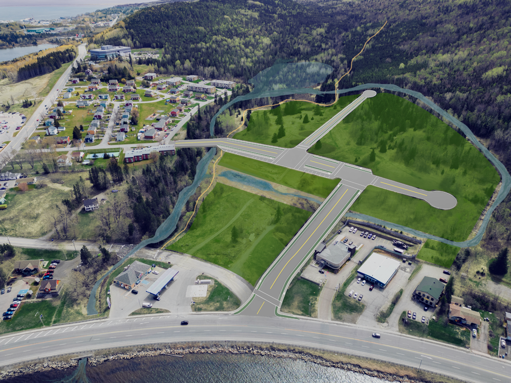 Image concept écoquartier Faubourg du Ruisseau Gaspé